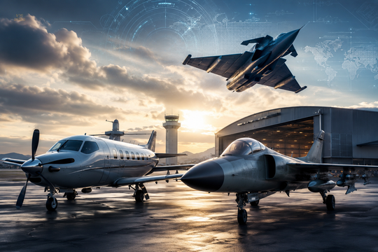 Umbau von vorhandenen Flugzeugen in voll autonome Flugzeuge 